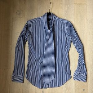 Ralph Lauren Button Up Shirt w/ tie